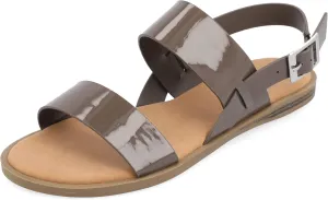 Journee Collection Women's Lavine Multi Strap Flat Sandals