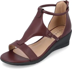 Journee Collection Women's Trayle Wedge Sandals
