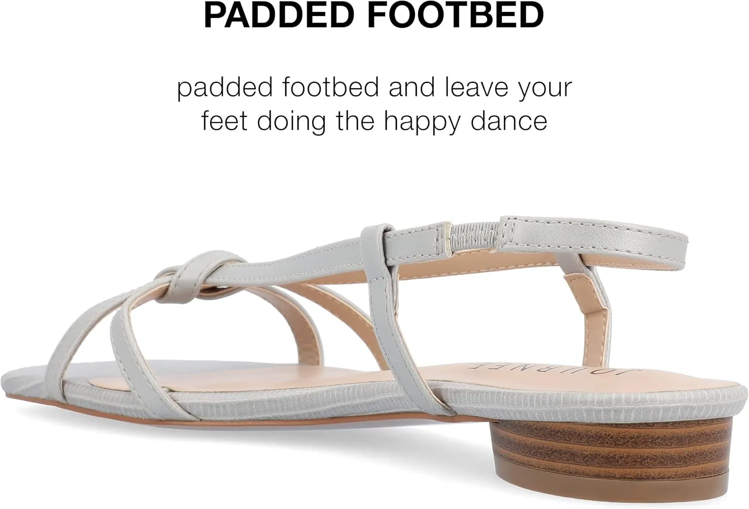 Journee Women's Bridget Flat Sandals