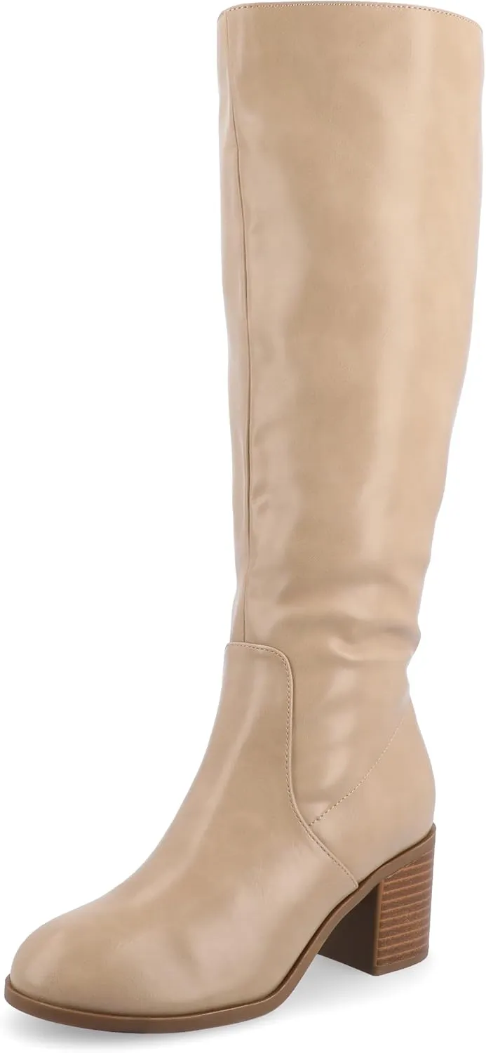 Journee Women's Comfort Foam Romilly Extra Wide Calf Boots