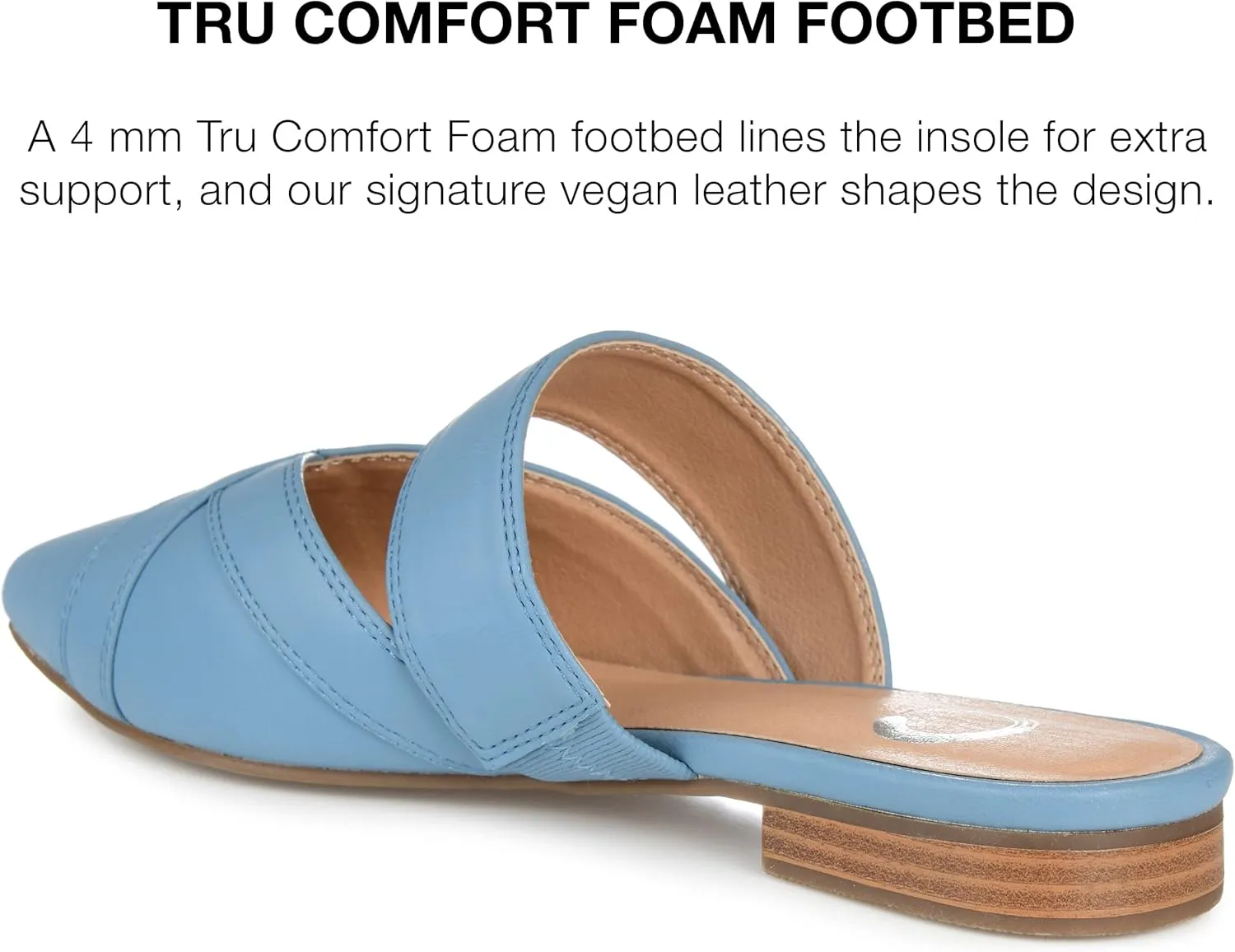 Journee Women's Comfort Foam Stasi Mule Flats