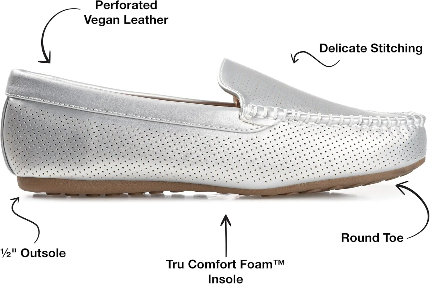 Journee Women's Comfort Halsey Loafer