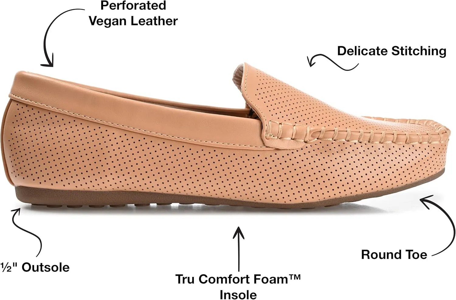 Journee Women's Comfort Halsey Loafer