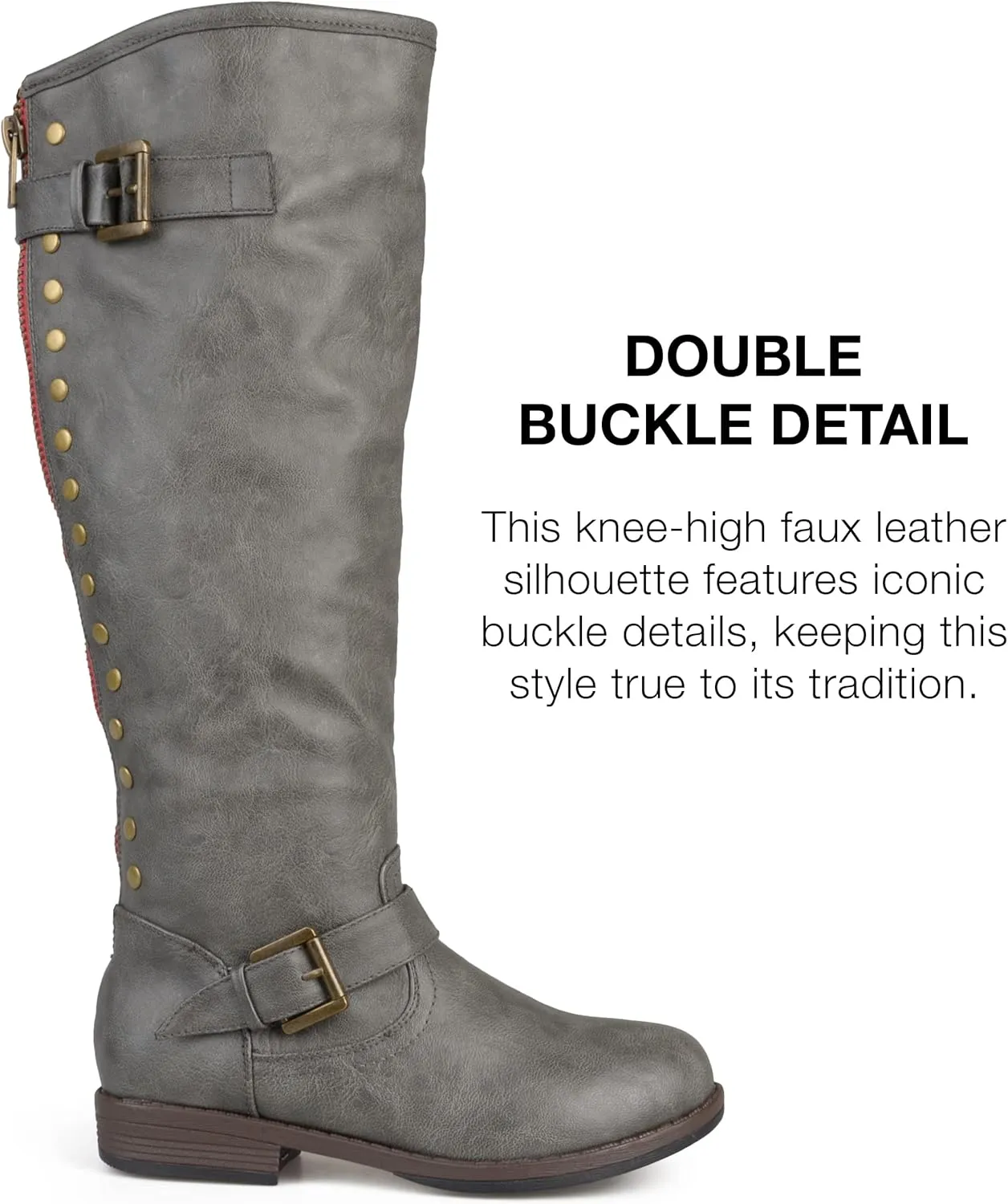 Journee Women's Extra Wide Calf Spokane Boots