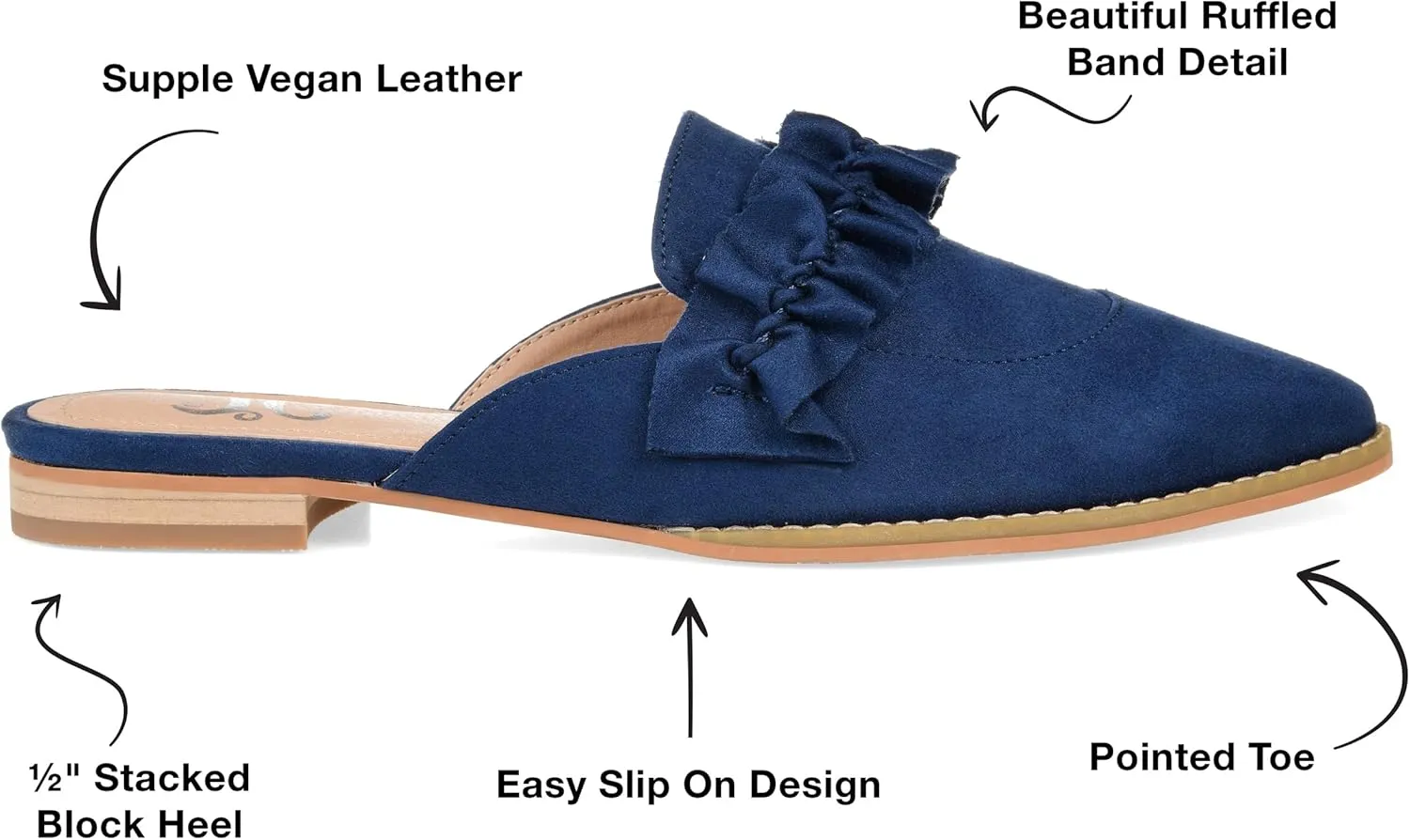 Journee Women's Kessie Mules Flats