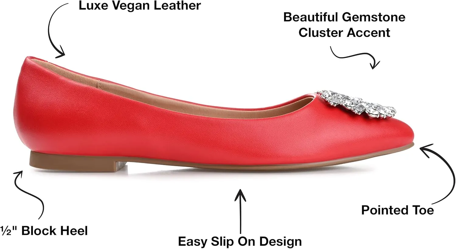 Journee Women's Renzo Dress Flats