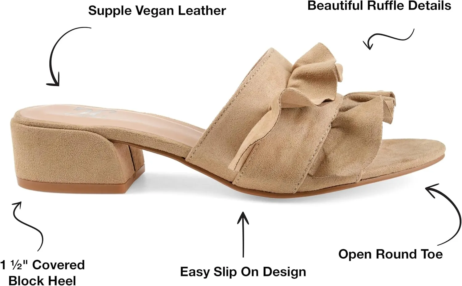 Journee Women's Sabica Flat Sandals