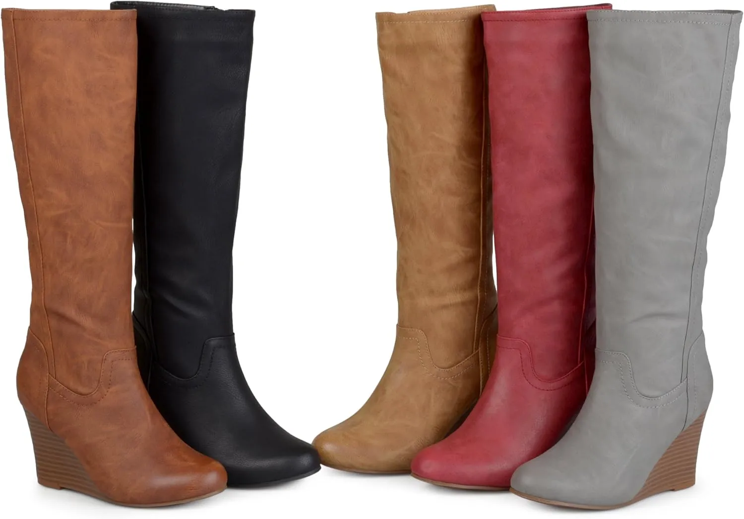 Journee Women's Wide Calf Langly Boots