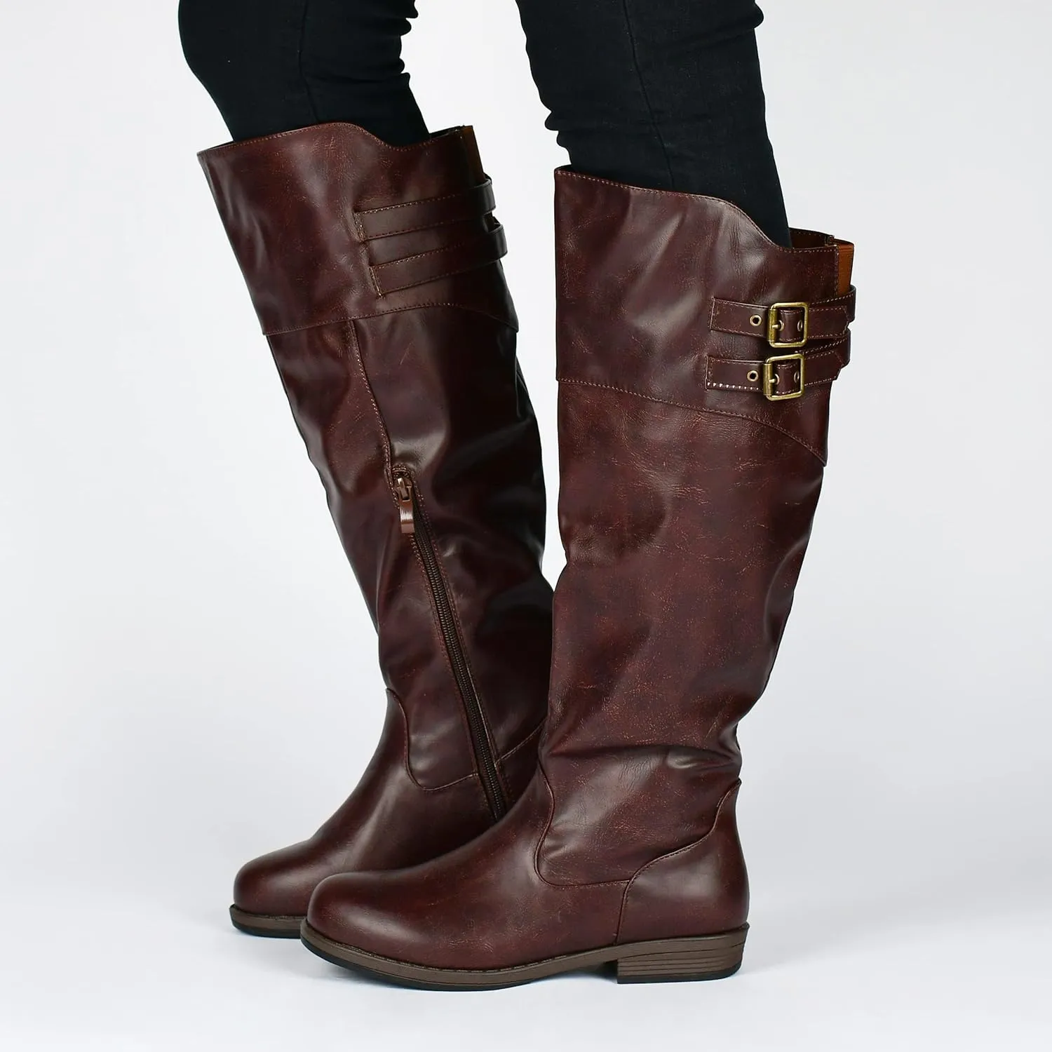 Journee Women's Wide Calf Tori Boots