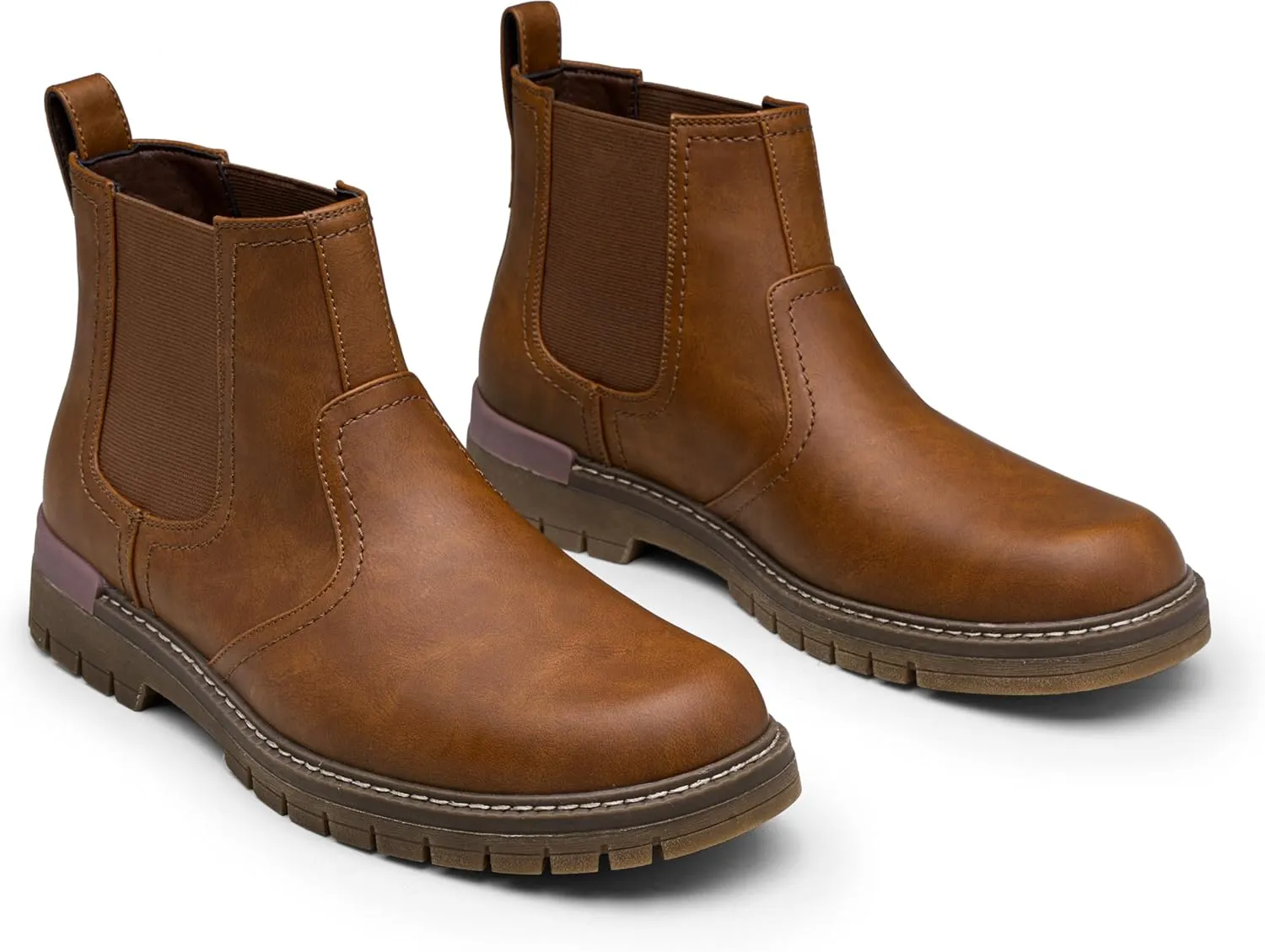 Jousen Chelsea Boots Men Lightweight Mens Boots Classic Slip On Boots Casual Boots for Men