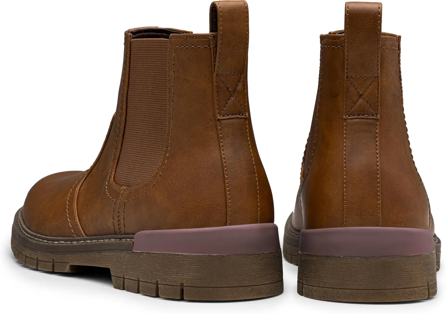 Jousen Chelsea Boots Men Lightweight Mens Boots Classic Slip On Boots Casual Boots for Men