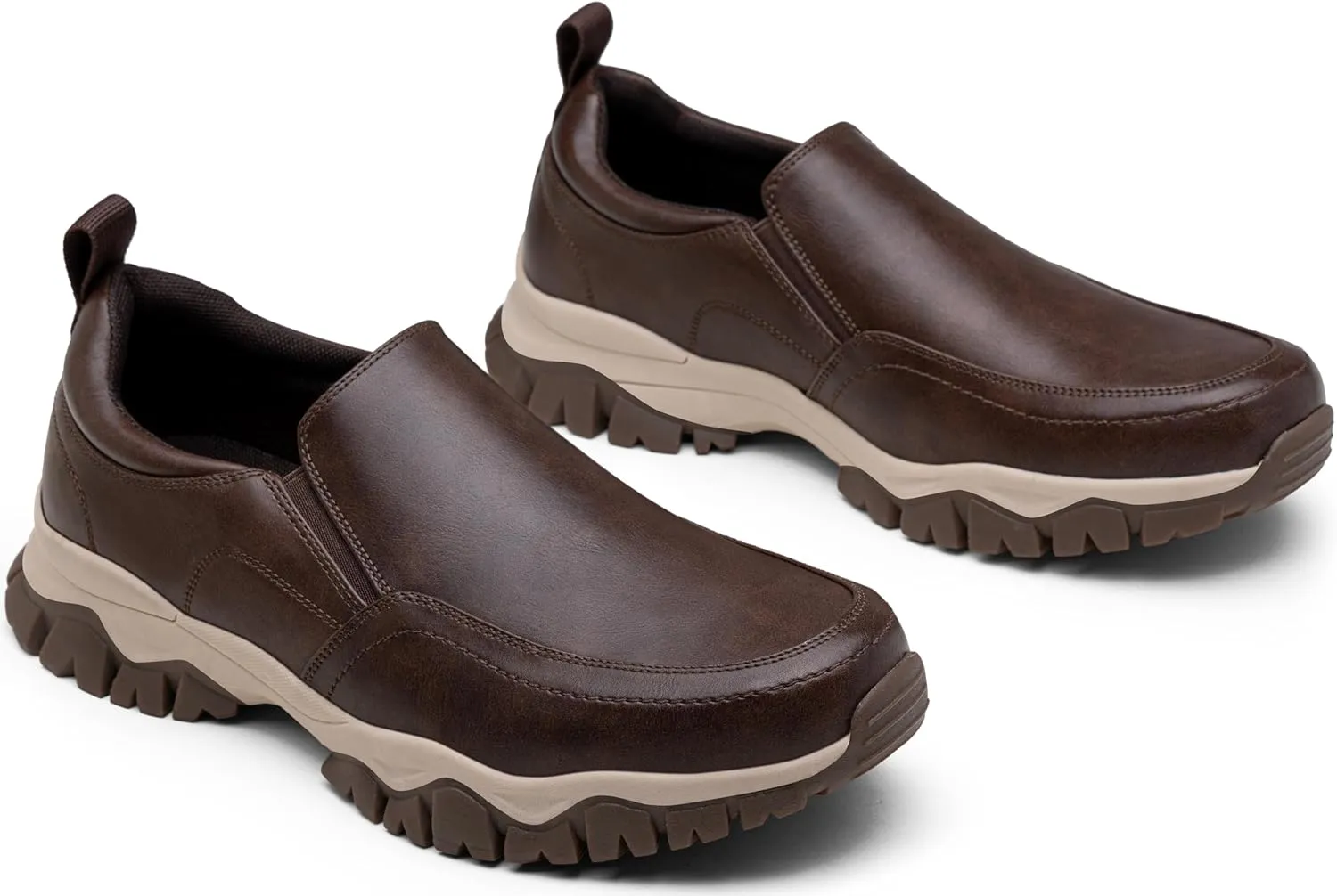 Jousen Loafers for Men Arch Support Comfortable Mens Slip On Shoes