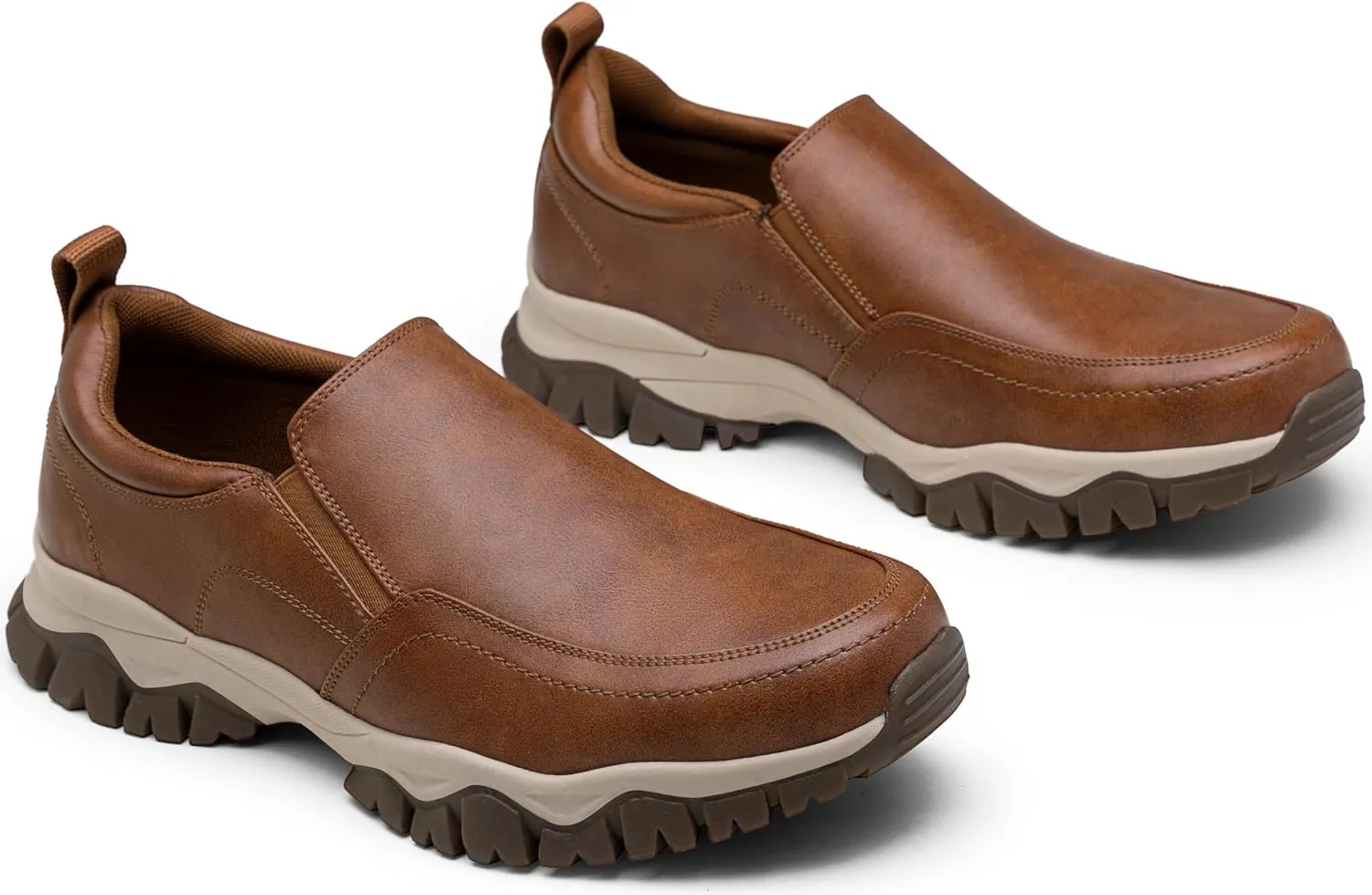 Jousen Loafers for Men Arch Support Comfortable Mens Slip On Shoes