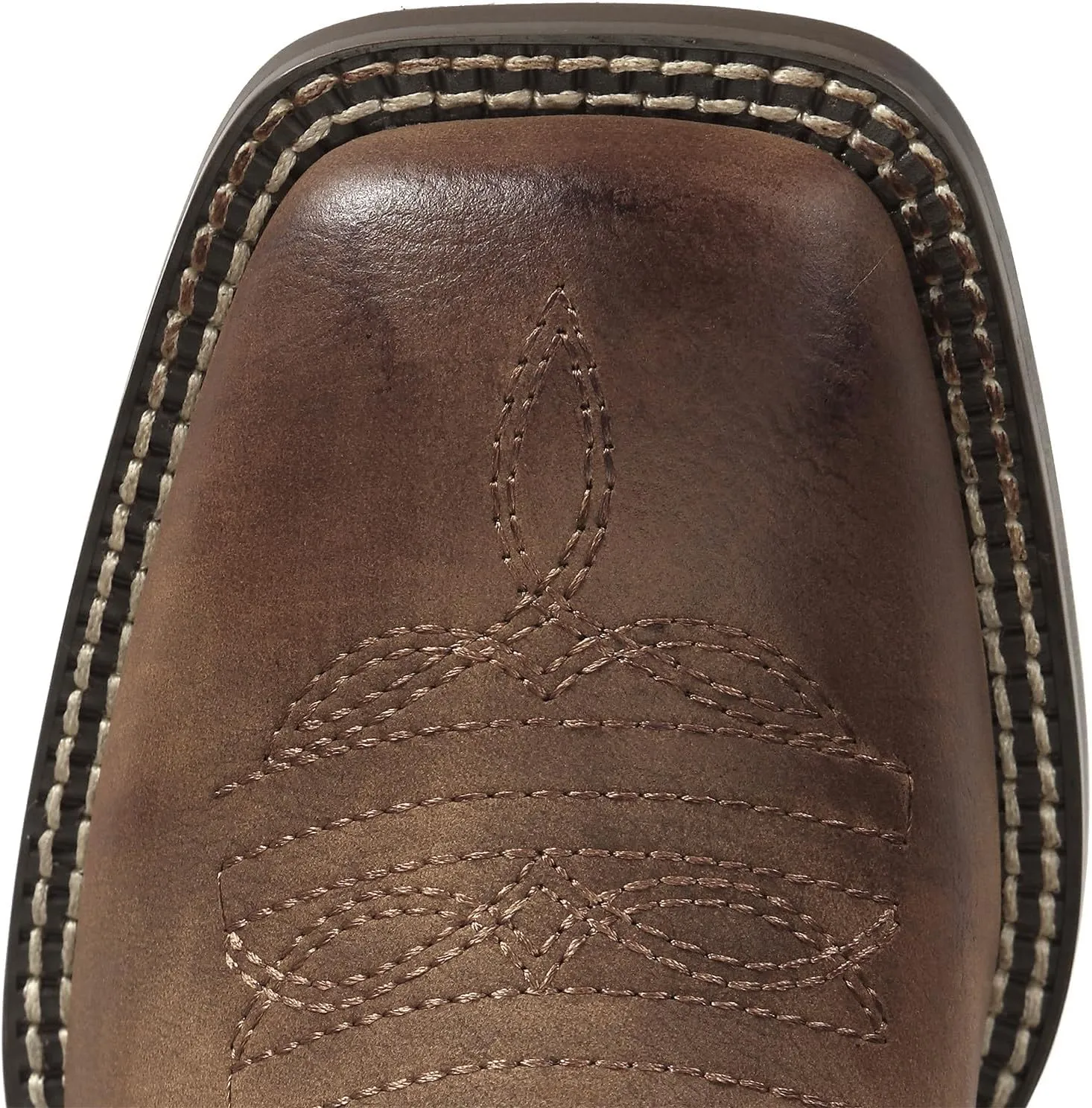 J's.o.l.e Women's Cowboy Boots Square Toe Wide Calf Cowgirl Boots Western Work Boots Embroidered