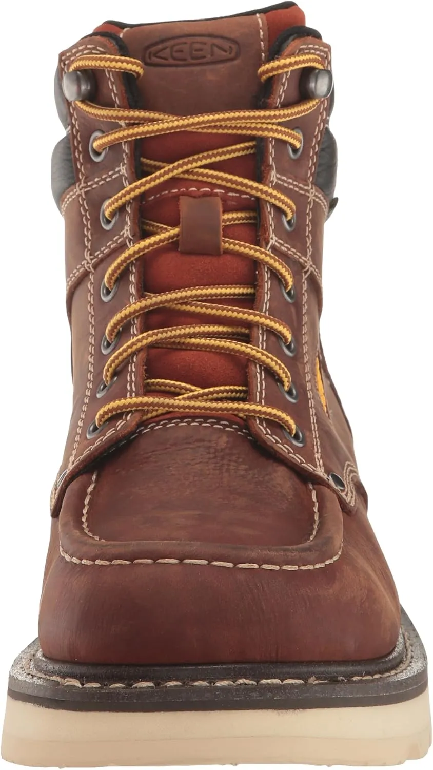 KEEN Utility Men's Cincinnati 6" Soft Toe Waterproof 90 Degree Heel Heavy Duty Work Boot
