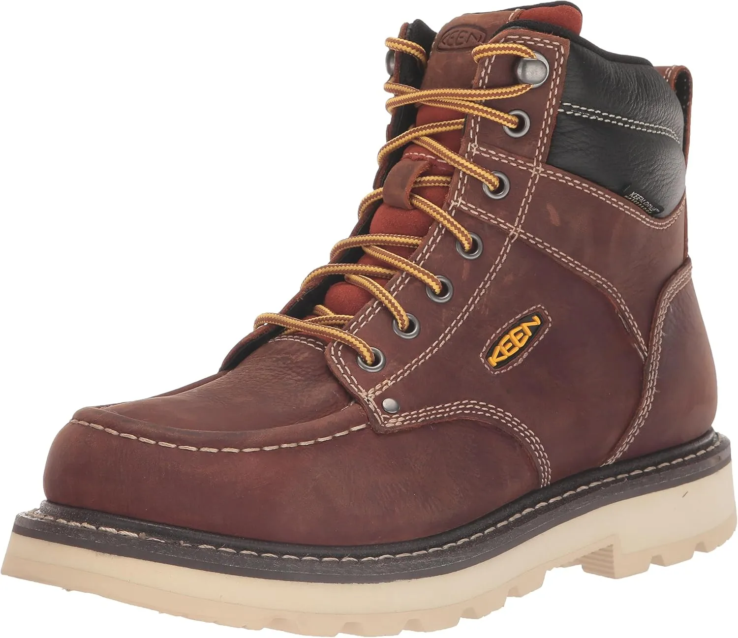 KEEN Utility Men's Cincinnati 6" Soft Toe Waterproof 90 Degree Heel Heavy Duty Work Boot