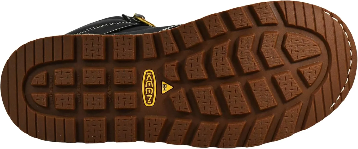 KEEN Utility Men's Cincinnati 6" Waterproof Soft Toe Wedge Work Boots