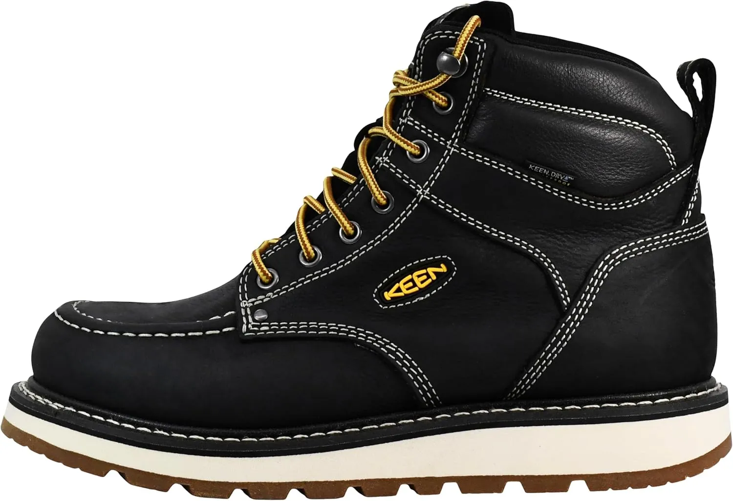 KEEN Utility Men's Cincinnati 6" Waterproof Soft Toe Wedge Work Boots