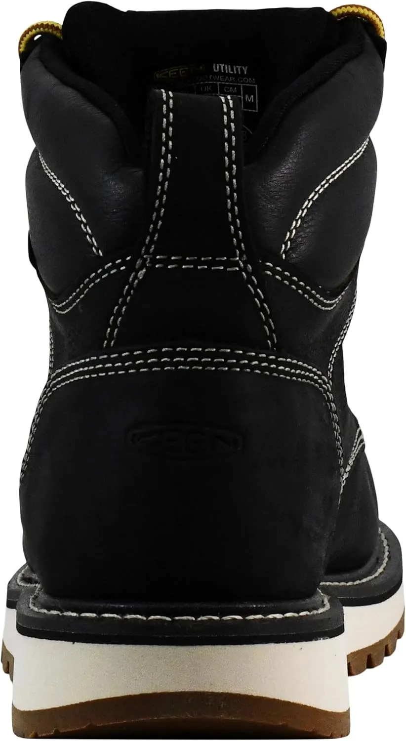 KEEN Utility Men's Cincinnati 6" Waterproof Soft Toe Wedge Work Boots