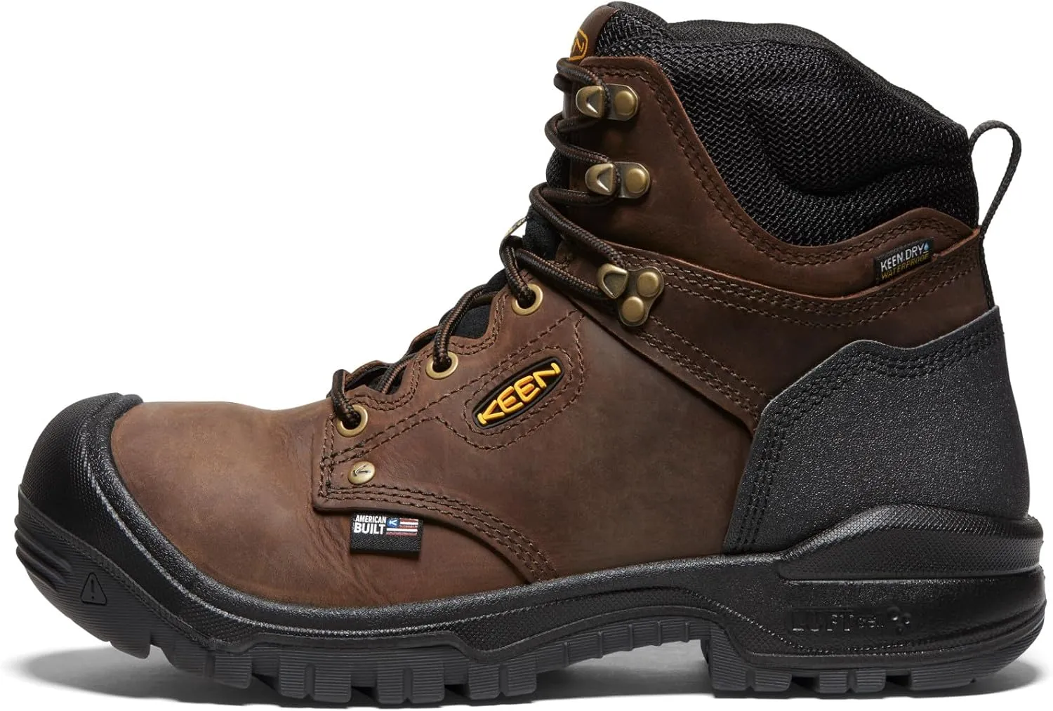 KEEN Utility Men's Independence 6" Leather Waterproof Soft Toe Work Boot