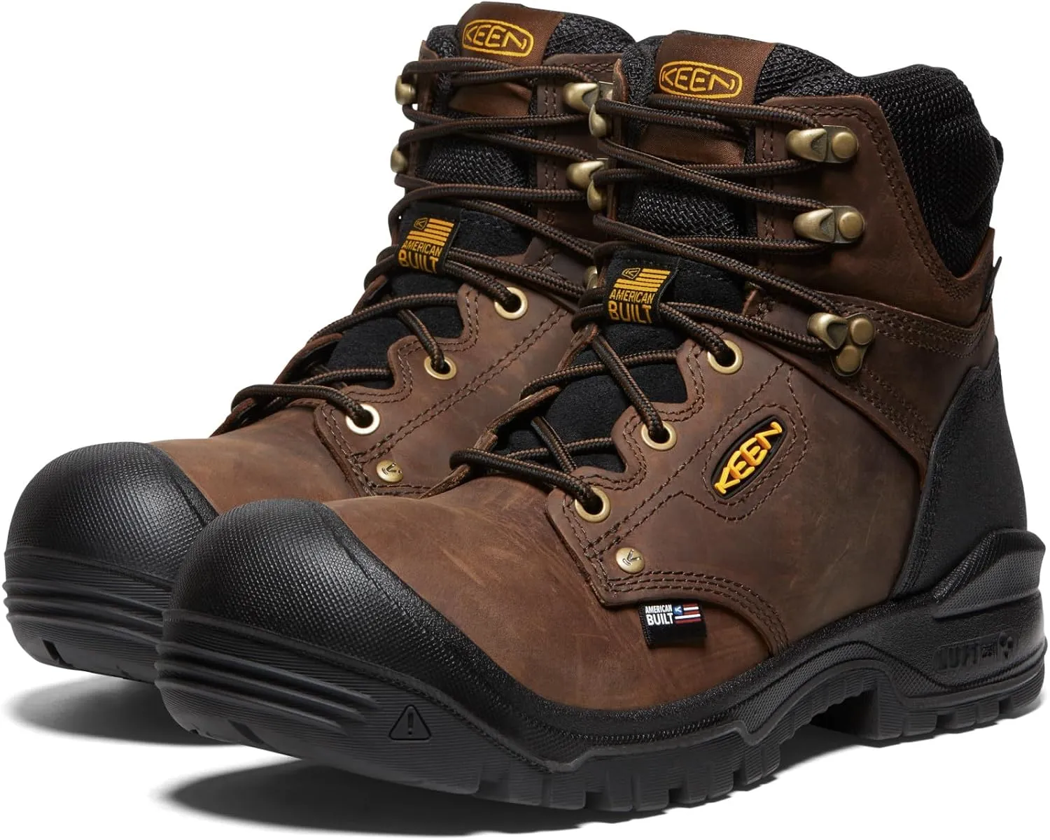 KEEN Utility Men's Independence 6" Leather Waterproof Soft Toe Work Boot