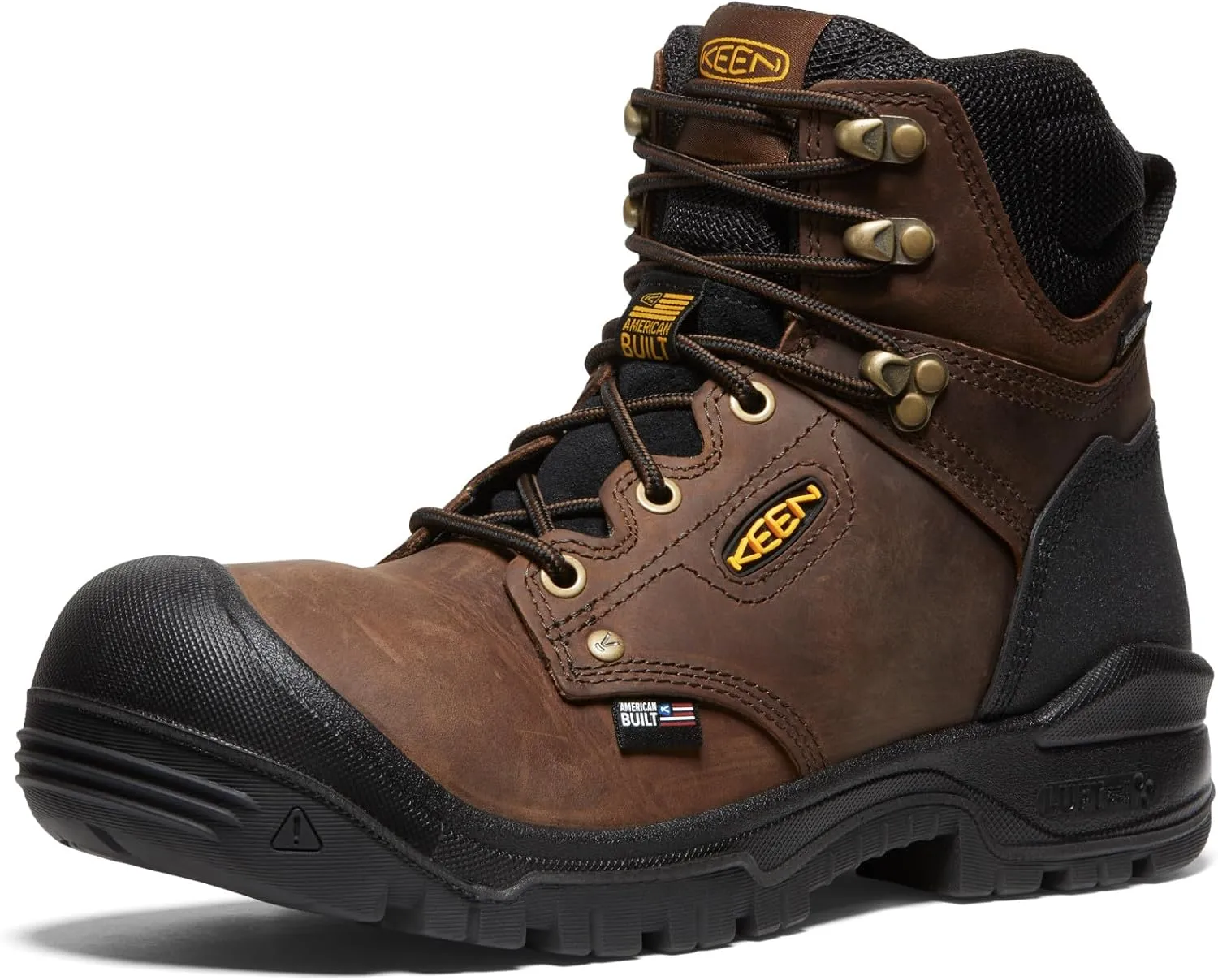 KEEN Utility Men's Independence 6" Leather Waterproof Soft Toe Work Boot