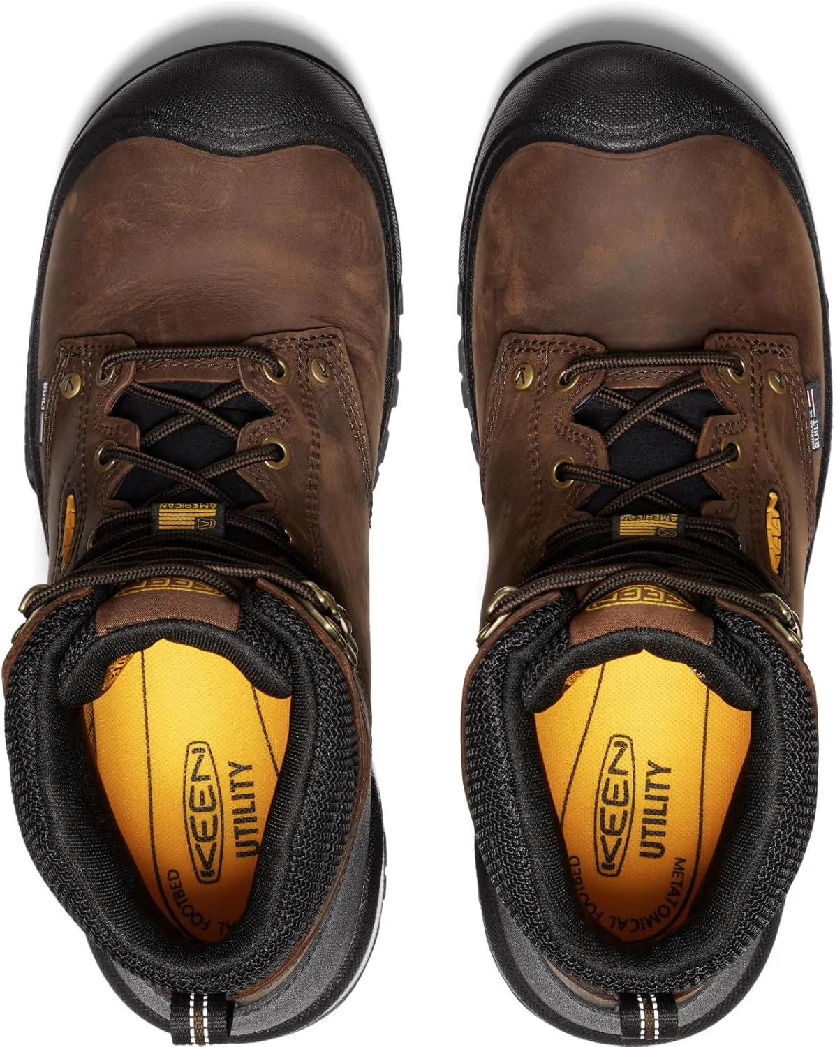 KEEN Utility Men's Independence 6" Leather Waterproof Soft Toe Work Boot