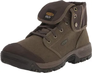 KEEN Utility Men's Roswell Mid Height Soft Toe Canvas Work Boot