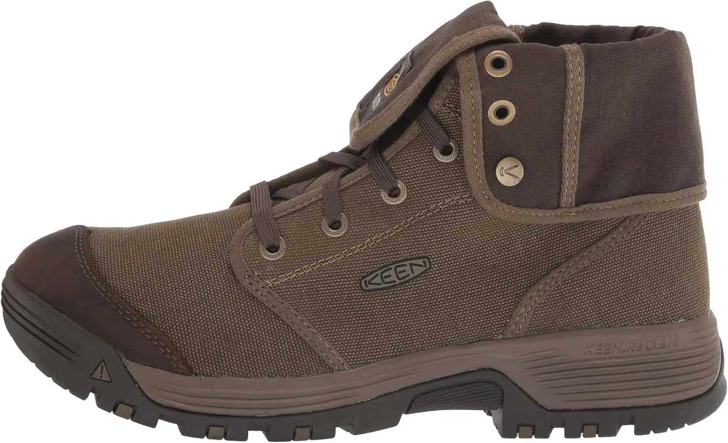 KEEN Utility Men's Roswell Mid Height Soft Toe Canvas Work Boot