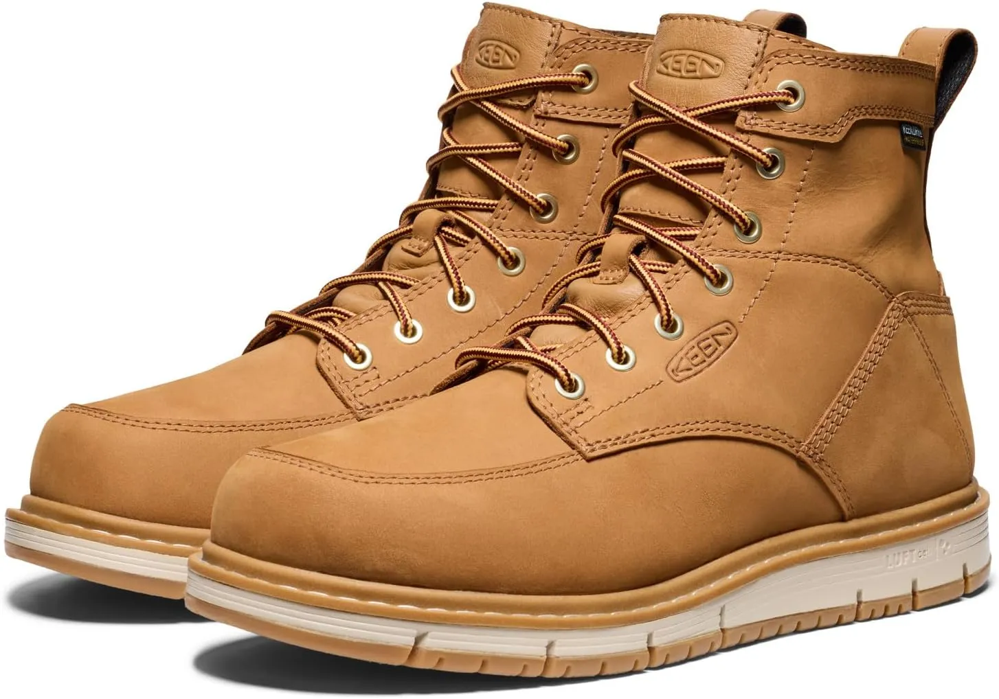 KEEN Utility Men's San Jose 6" Soft Toe Waterproof Wedge Work Boots