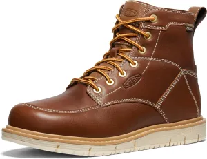 KEEN Utility Men's San Jose 6" Soft Toe Waterproof Wedge Work Boots