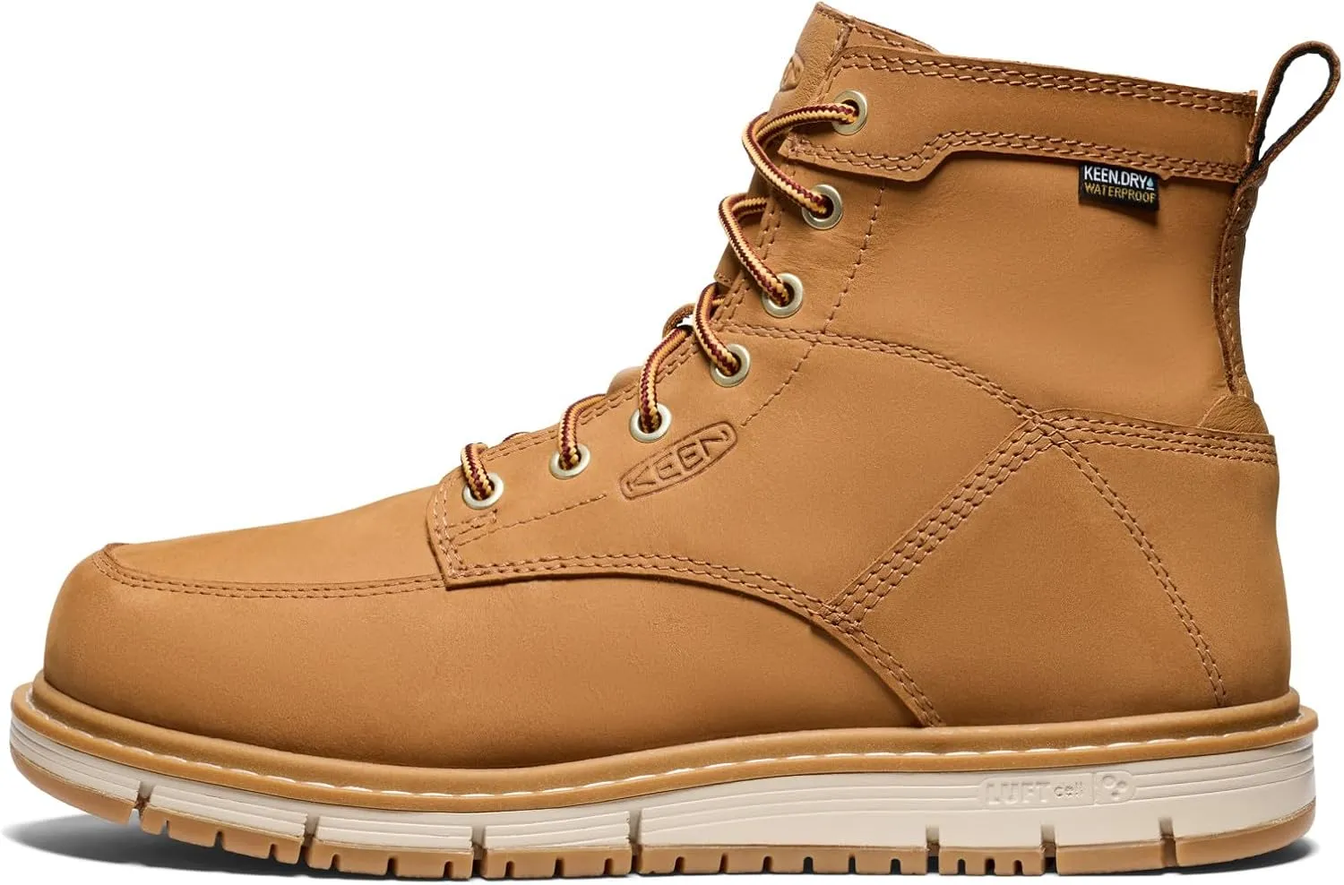 KEEN Utility Men's San Jose 6" Soft Toe Waterproof Wedge Work Boots