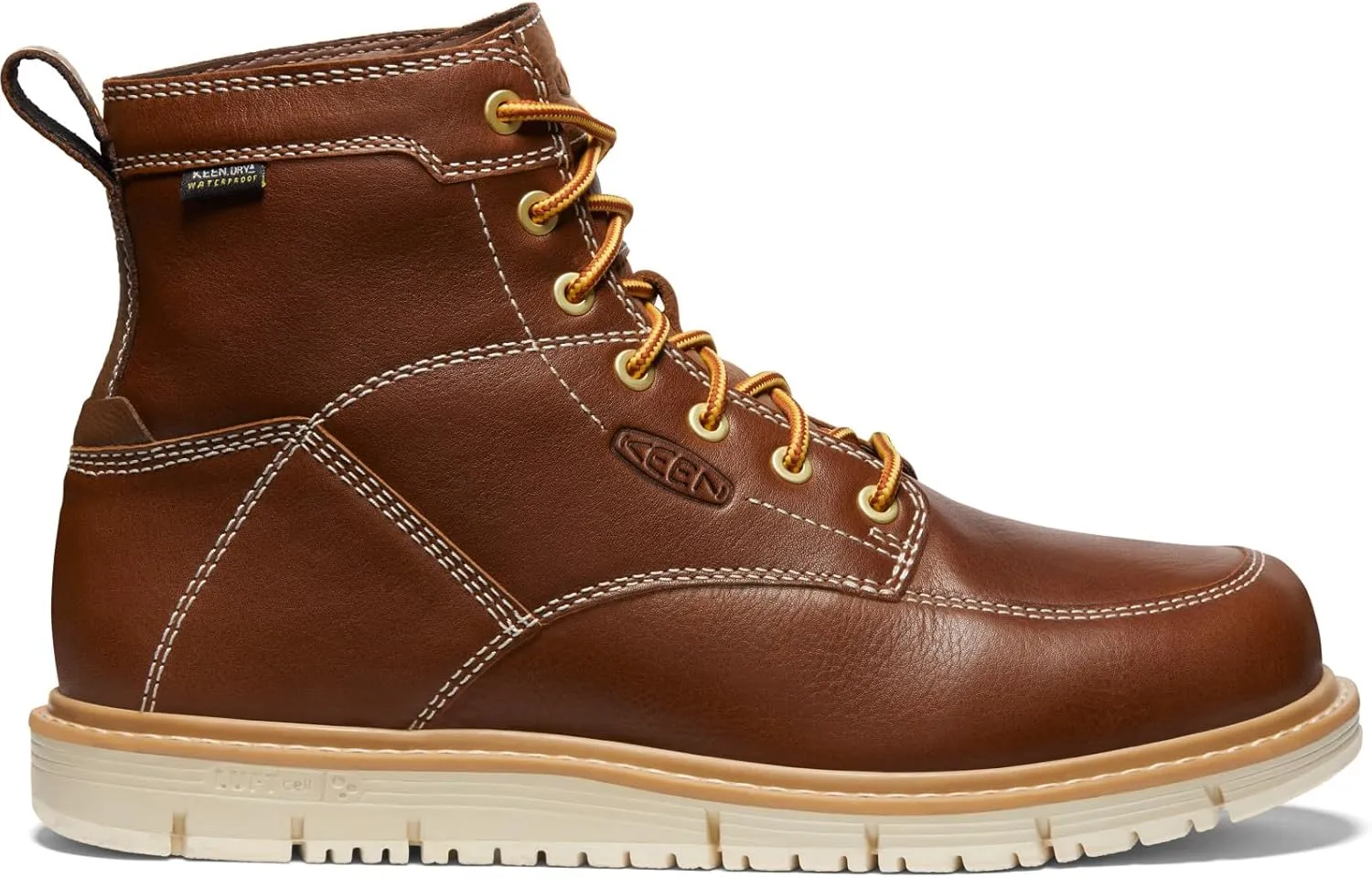 KEEN Utility Men's San Jose 6" Soft Toe Waterproof Wedge Work Boots