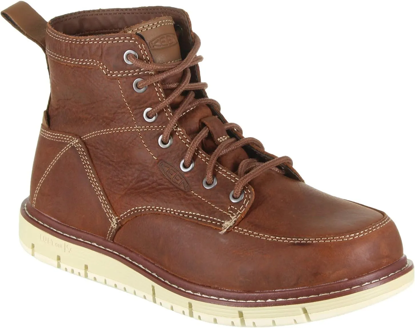 KEEN Utility Men's San Jose 6" Soft Toe Wedge Work Boots