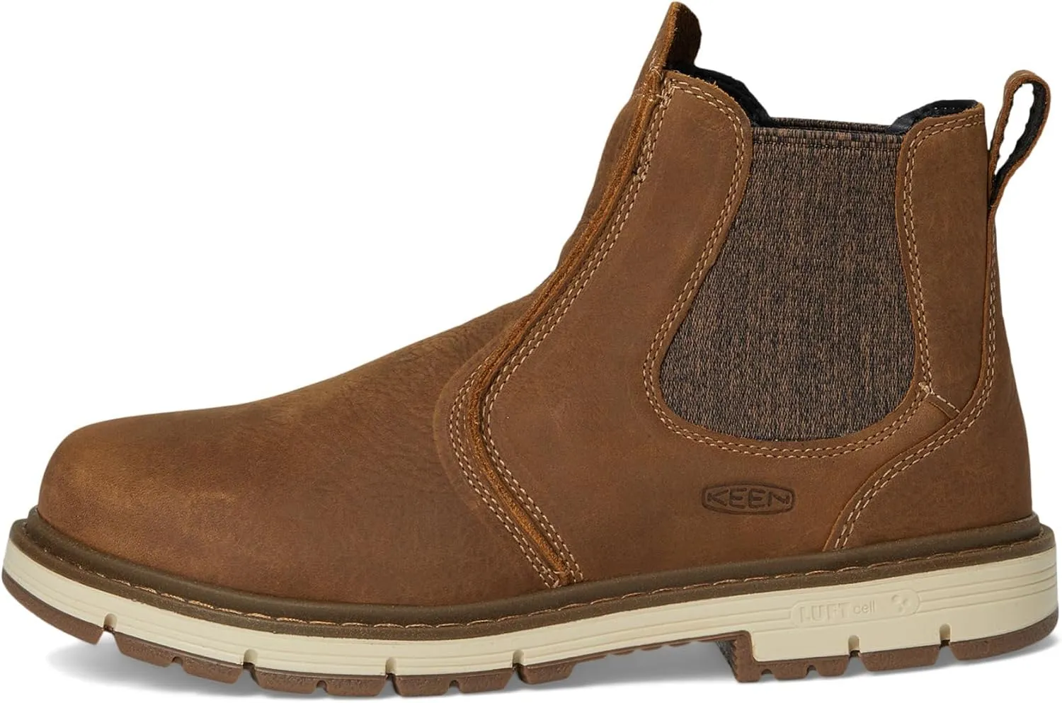 KEEN Utility womens San Jose Chelsea Soft Toe 90 Degree Heel Pull on