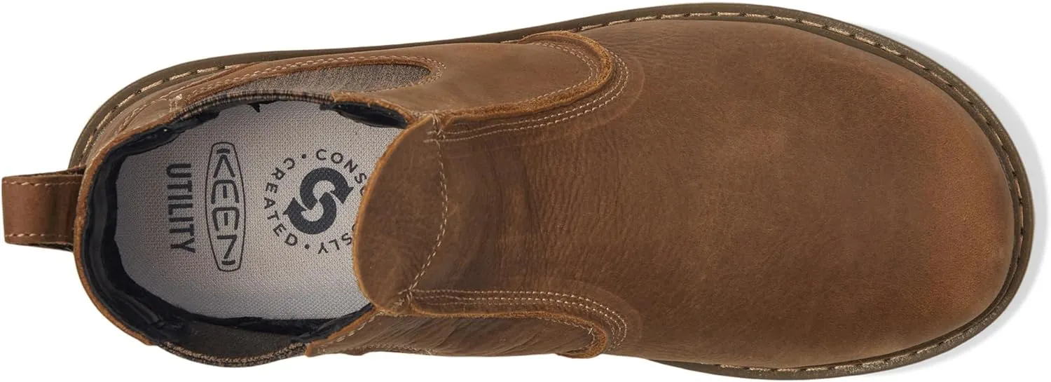 KEEN Utility womens San Jose Chelsea Soft Toe 90 Degree Heel Pull on