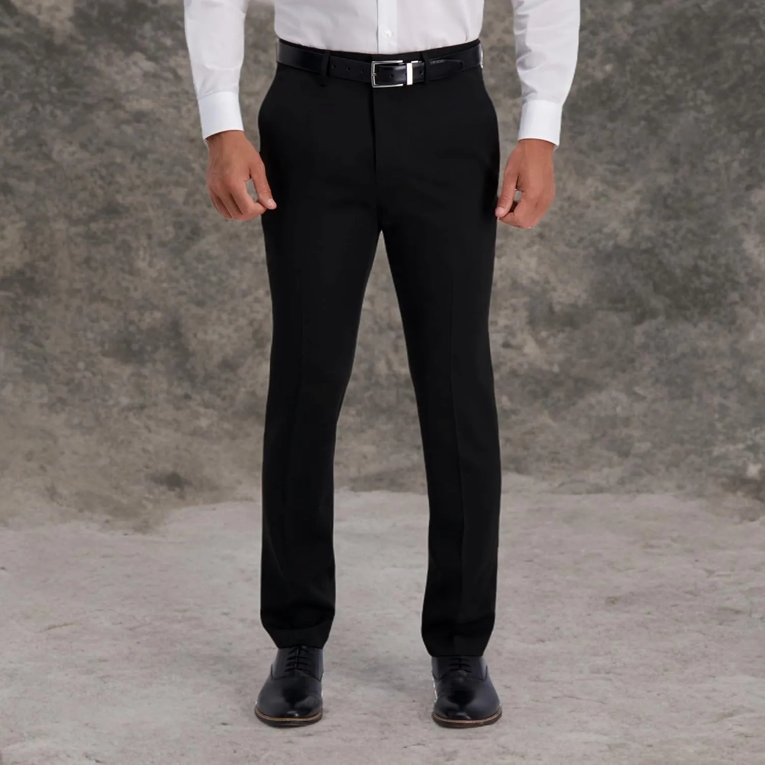 Kenneth Cole REACTION Men's Slim Fit Heather Dress Pant