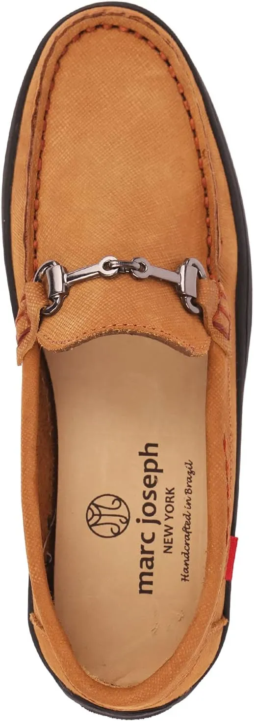 Kids Casual Comfortable Cushion Support Genuine Leather Driving Moccasins Classic Fashion Dress Holiday Slip On Boys Buckle Loafer (Little Kid/Big Kid)