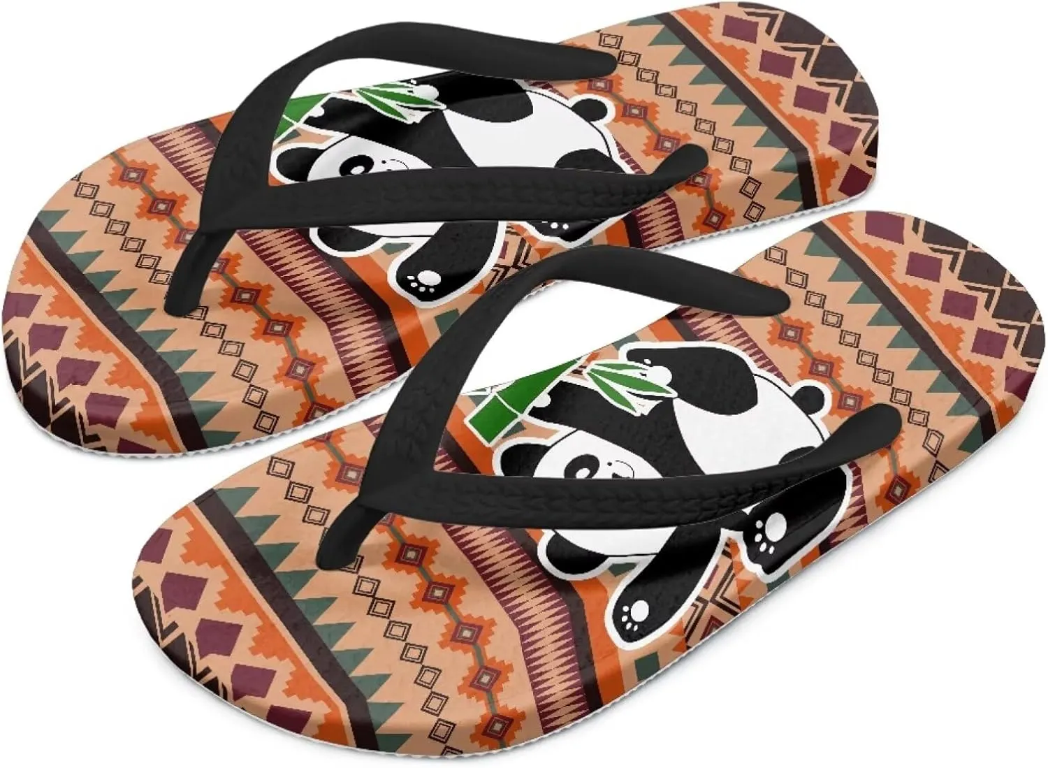 Kids Sandals Cute Animals Flip Flops Summer Non-Slip Pool Sandals Breath Shower Shoes Novelty Athletic Slides