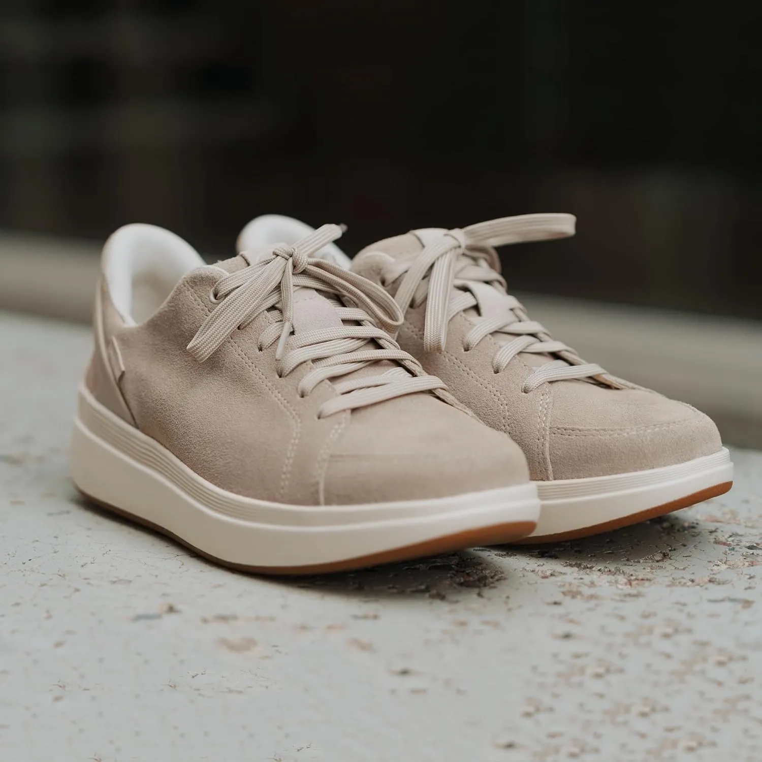 Kizik Womens Shoes: Sydney - Comfortable, Breathable, Casual Slip On Sneakers, Full Grain Tumbled Leather, Hands Free Convenience in a Timeless Style - Regular Width