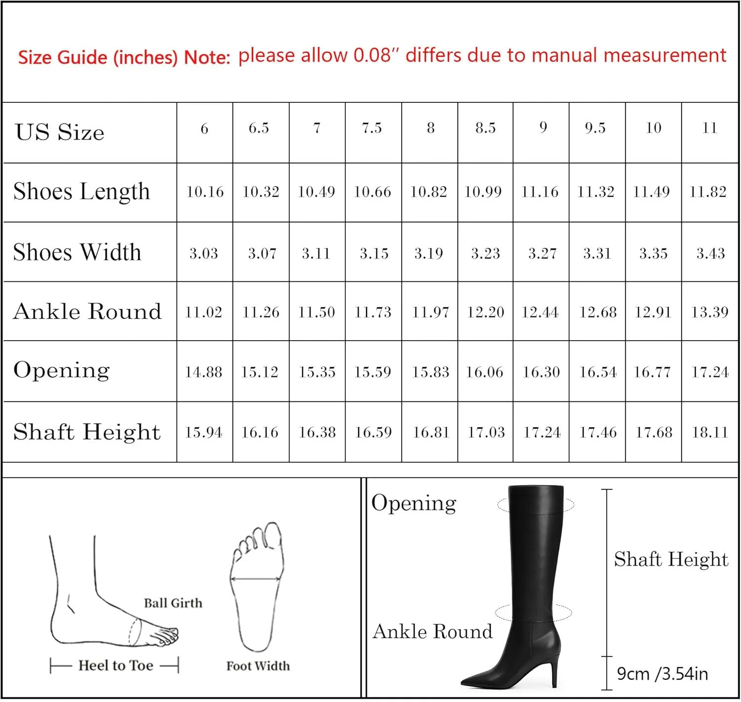 Knee High Boots Women Pointed Toe Tall Boots 3 In Stiletto High Heel Long Boots Side Zipper Dress Knee High Boots