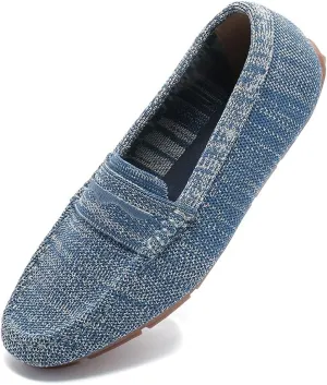 Knit Loafers for Women Comfortable Casual Slip On Driving Flats Shoes Comfortable Walking Boat Shoes