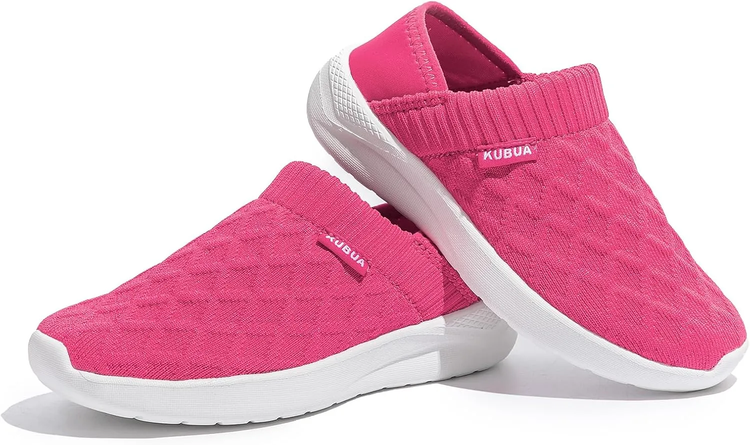 KUBUA Kids Slippers Boys Girls Indoor House Slip on Shoes Outdoor Breathable Garden Loafers Little Big Kid