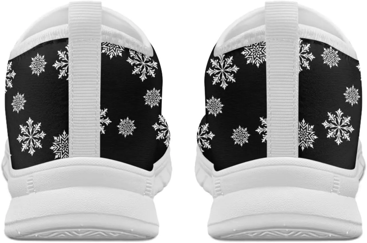 Ladies Slip on Work Casual Tennis Shoes Non-Slip Running Walking Sneakers Lightweight Comfortable Gym Shoes
