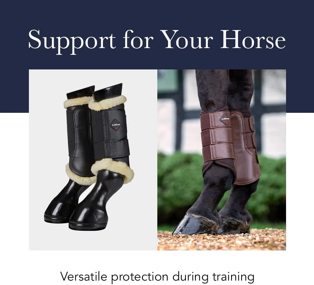 LeMieux Unisex's ProSport Grafter Brushing Boots Pair