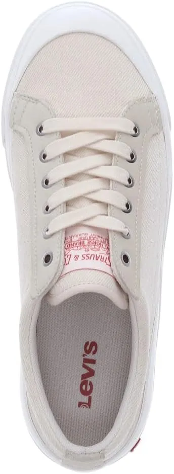 Levi's Mens LS1 Canvas and Suede Lowtop Casual Sneaker Shoe