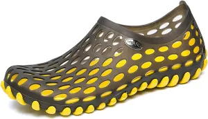 LIBINXIF Women's Men's Mesh Breathable Quick-Drying Beach Slippers Anti-Slip Garden Clogs Mules Shoes Shower Shoes Water Walking Shoes