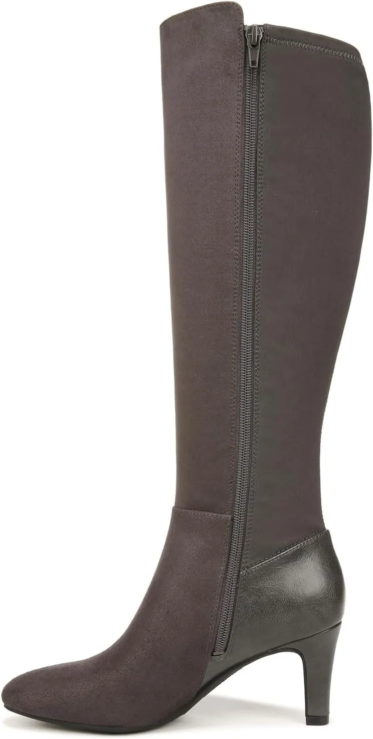 LifeStride Women's Gracie Wide Calf High Heeled Tall Boot