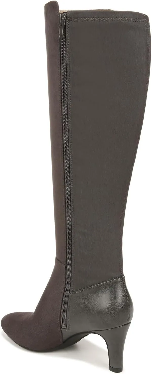 LifeStride Women's Gracie Wide Calf High Heeled Tall Boot