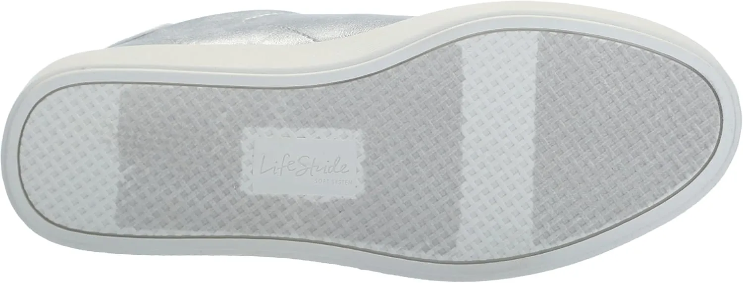 LifeStride Women's Happy Hour Machine Washable Lace Up Sneakers